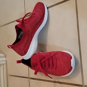 Skechers Red slip on shoes